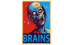 zombie-brains poster