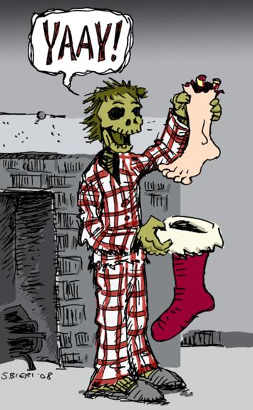 12 Days of Zombie Christmas Free Zombie Comics