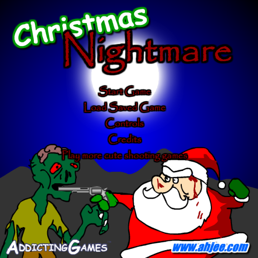 Santa Christmas Nightmare Free Zombie Web Game