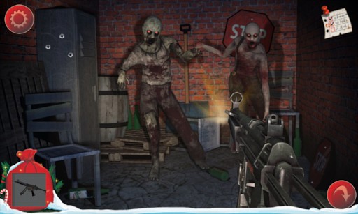 Santa vs. Zombies Free Zombie Christmas app