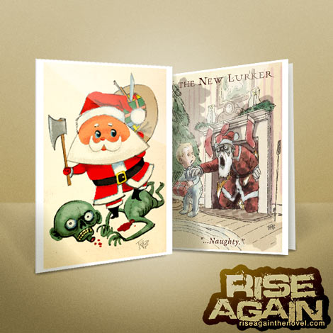 Free zombie Christmas Cards