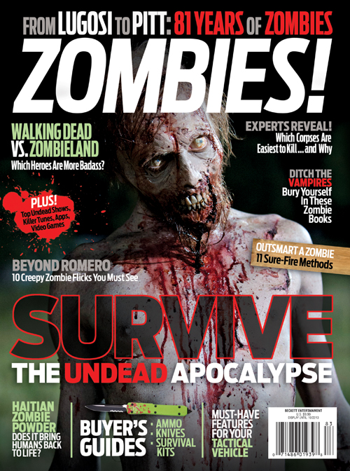 Zombies Magazine Cover Issue 1