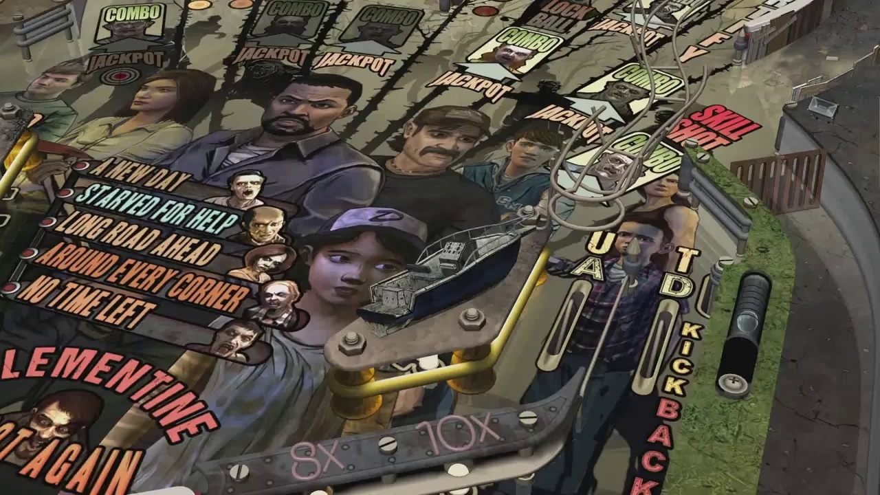 The Walking Dead Pinball Game