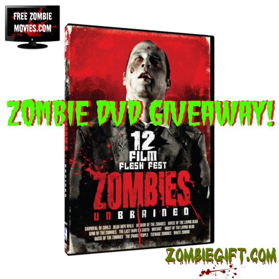 Free Zombie Movie Giveaway