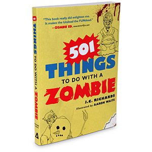 501 things to do with a Zombie book