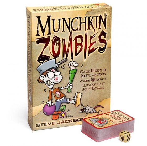 Munchkin Zombies Game Zombie Gift Ideas