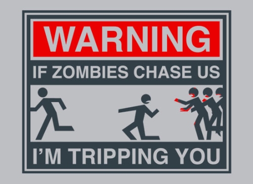 zombies-chase-us-im-tripping-you-zombie-t-shirt