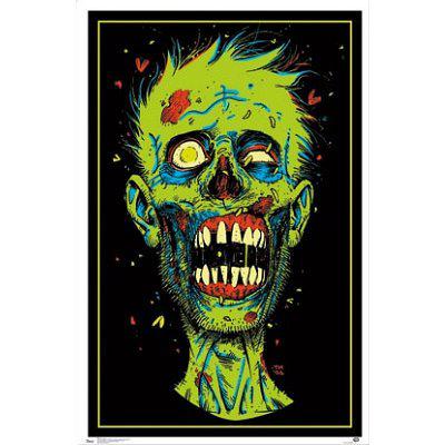 Tony Moore Zombie Blacklight Poster