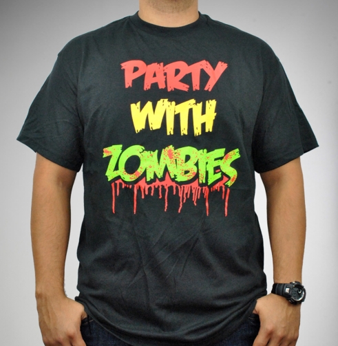 'Party With Zombies' Tee