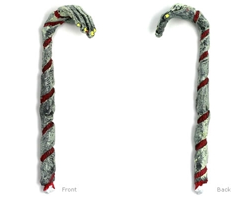 Zombie-Candy-Cane-Christmas-Ornament