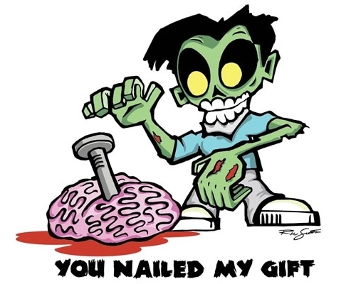 You-Nailed-My-Gift-zombie-t-shirt