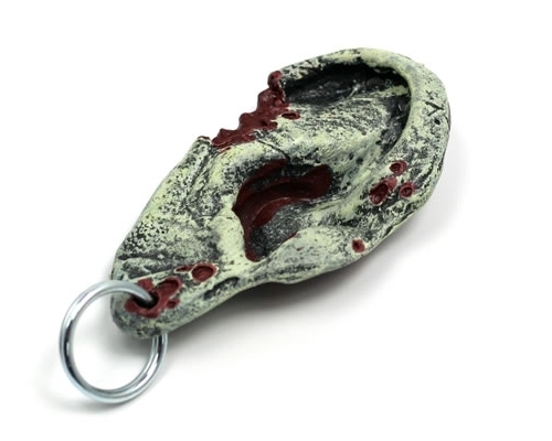 Zombie-Ear-Keychain