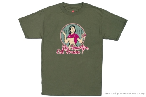 B-be-Smarter-Eat-Brains_zombie-t-shirt