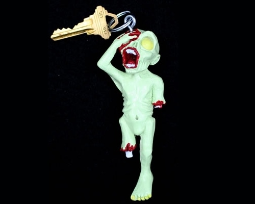 Zombie-Keychain-zombie-keyring-handmade