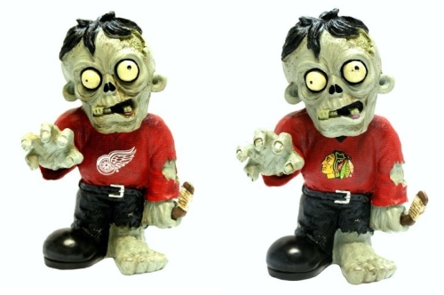 A-NHL-hockey-zombie-figurine-zombie-lawn-figures-Detroit-Red-Wings-Chicago-Black-Hawks