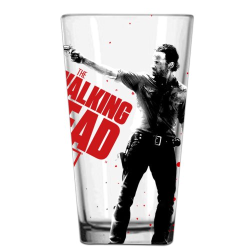 Walking Dead Rick Pint Glass