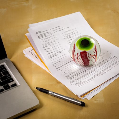Zombie Eye Paperweight