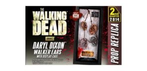 Walking Dead Daryl Dixon Zombie Ear Necklace Trophy Case