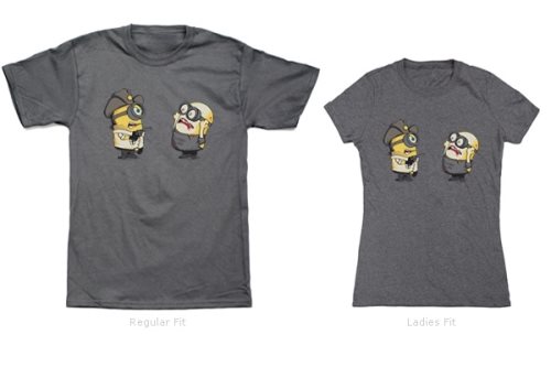 Walking Minion zombie t-shirt