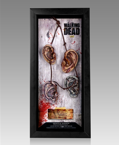 Daryl Dixon Walker Ears Necklace Trophy Case