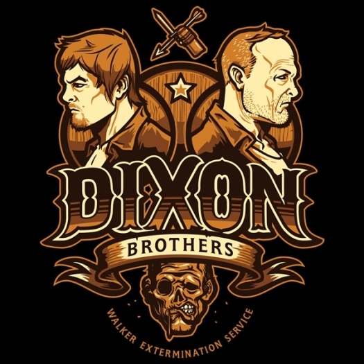 Daryl Dixon Dixon Brothers Walker Extermination T-Shirt