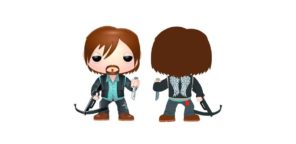 Daryl Dixon Biker Pop Vinyl Figure