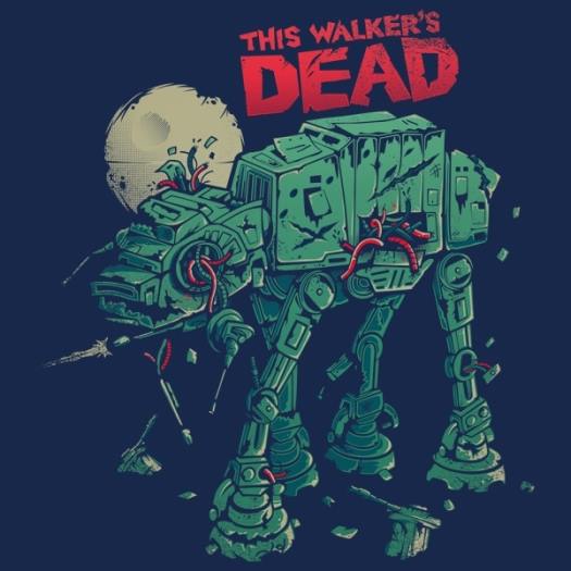 This Walker's Dead T-shirt This Walker's Dead Zombie Walking Dead T-Shirt