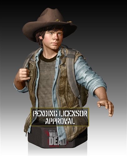 Walking Dead Carl Grimes Mini Bust from Gentle Giant