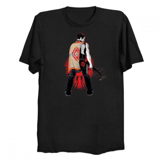 Daryl Dixon T-shirt Poncho