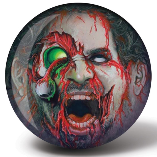 Zombie Head Bowling Ball