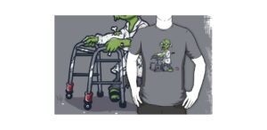 Walker Dead zombie t-shirt