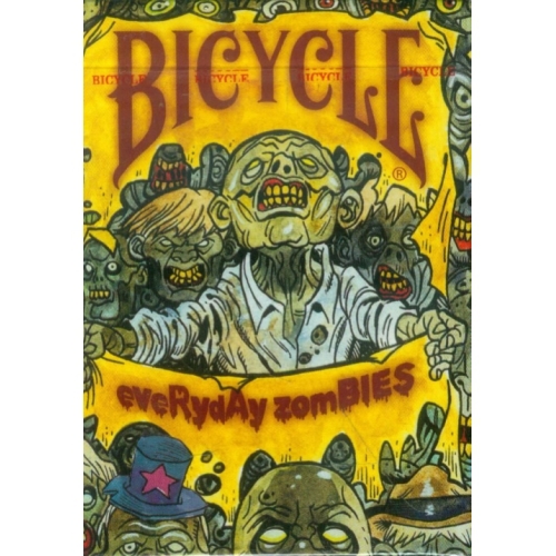 Everyday zombies playing cards