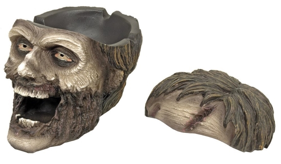 Zombie Head Ashtray