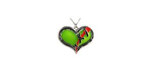 Zombie Heart Necklace