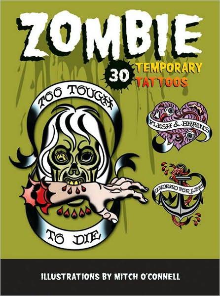 Zombie Temporary Tattoos