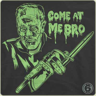 Come at me bro: Zombie Merle Dixon tee 6 dollars