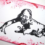 Bicycle Zombie Painting