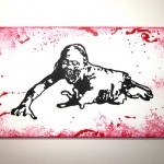 Walking Dead Bicycle Girl Zombie