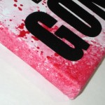 Walking Dead Inspired Painting Rick Grimes Days Gone Bye Corner Closeup