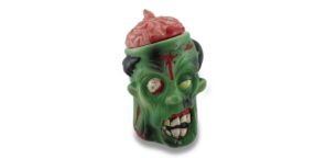 Zombie cookie jar front view