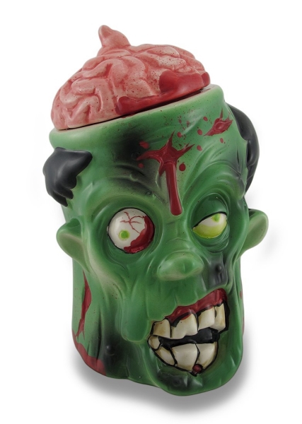 Zombie Head Cookie Jar
