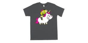 zombie unicorn t-shirt