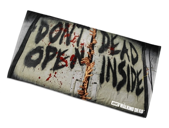 The Walking Dead Don't Open Dead Inside Beach Towel