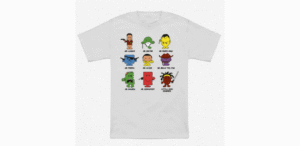 Walking Dead Mr. Men and Little Miss Inspired Walking Dead T-shirt