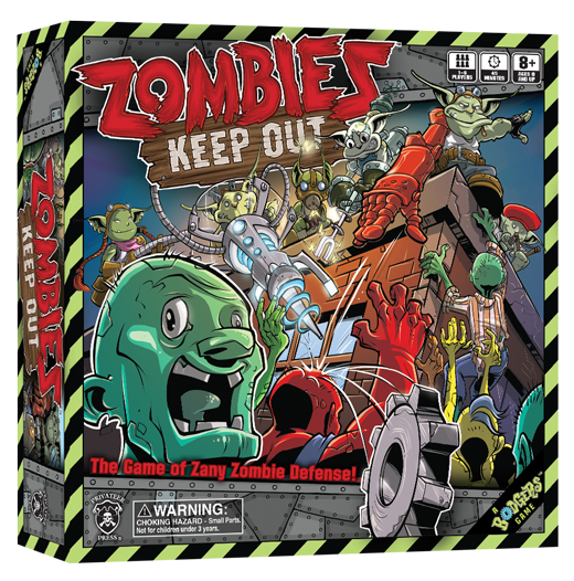 Zombies Keep Out Board Game