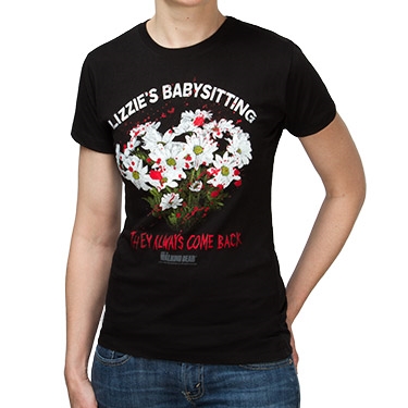 Lizzie's Babysitting Walking Dead T-shirt