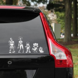 Zombie Car Decals