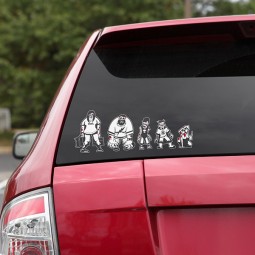 Zombie Car Decals