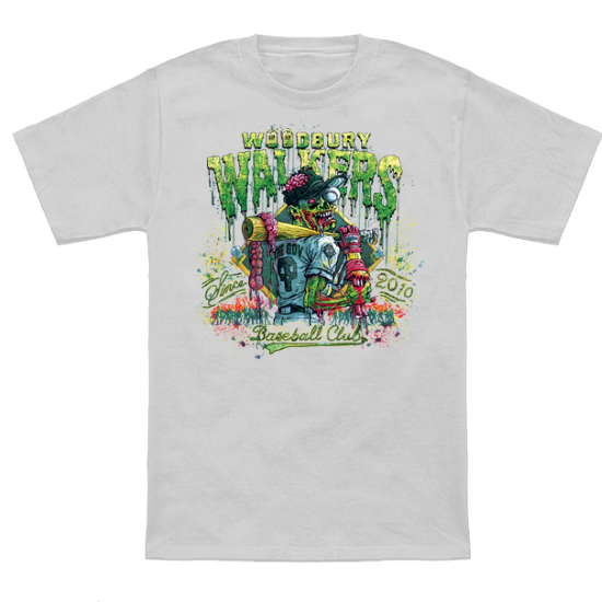 Zombie T-shirt Zombie Gift: Woodbury Walkers Zombie T-shirt