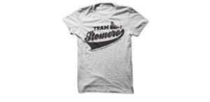 Team Romero Zombie Baseball League T-shirt